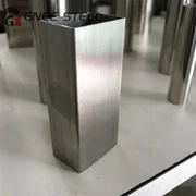 SUS316L varrat nélküli, rozsdamentes acél négyzet alakú cső