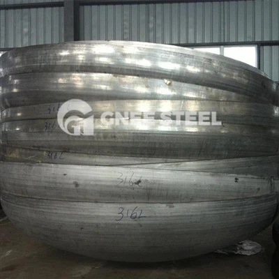 Rozsdamentes acél kupak