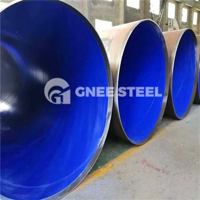 Külső belső epoxi korróziógátló acélcső